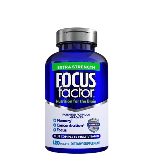 Focus Factor Extra Strength Brain Supplement 120 Count