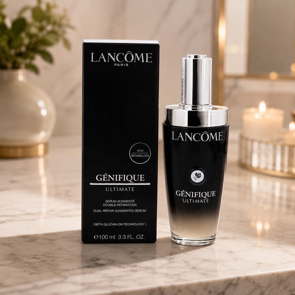 Lancome Genifique Ultimate Dual-Repair Augmented Serum, 3.3 oz
