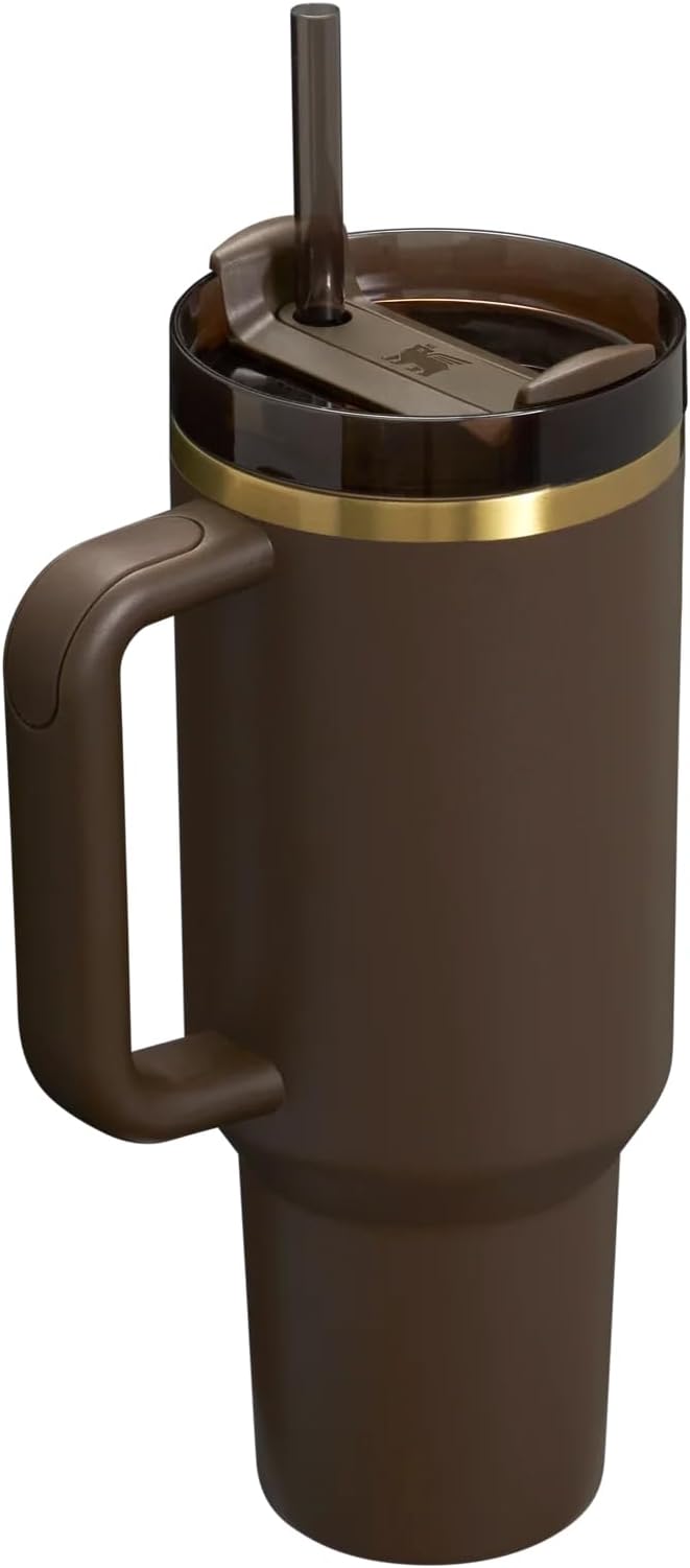 Stanley The Chocolate Gold Exclusive Quencher H2.0 Flowstate Tumbler 40 oz
