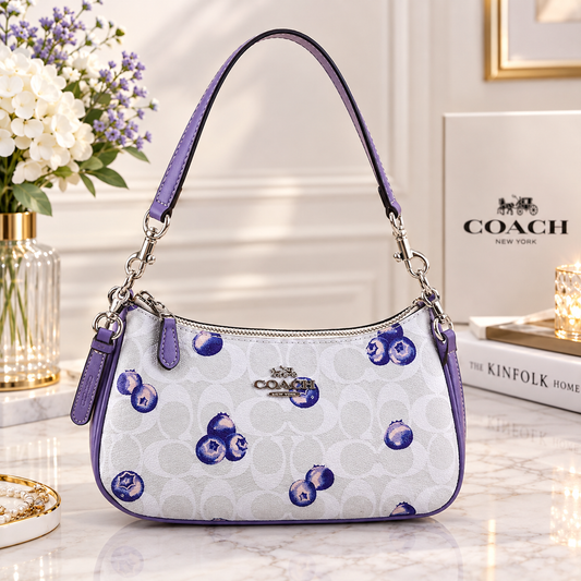 COACH CR292 Teri 2way Shoulder Signature Canvas