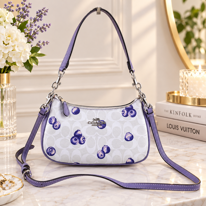 COACH CR292 Teri 2way Shoulder Signature Canvas