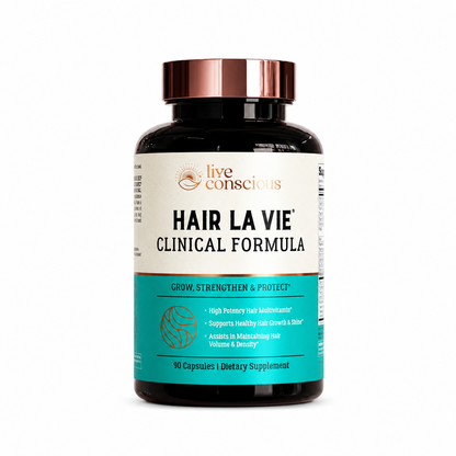 Hair La Vie Clinical Formula Hair Vitamins for Hair Regrowth, 90 Caps