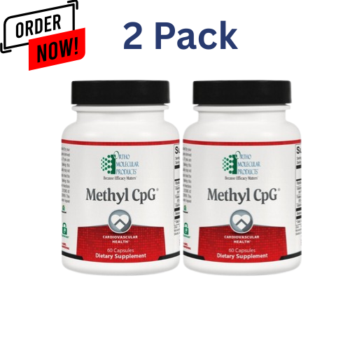 2 Pack Methyl CPG-Ortho Molecular- Dietary Supplement (60 Caps)
