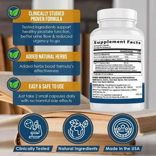 Advanced Men's Prostate Support by Ideal Prostate Plus Ultra Saw Palmetto 60 ct.