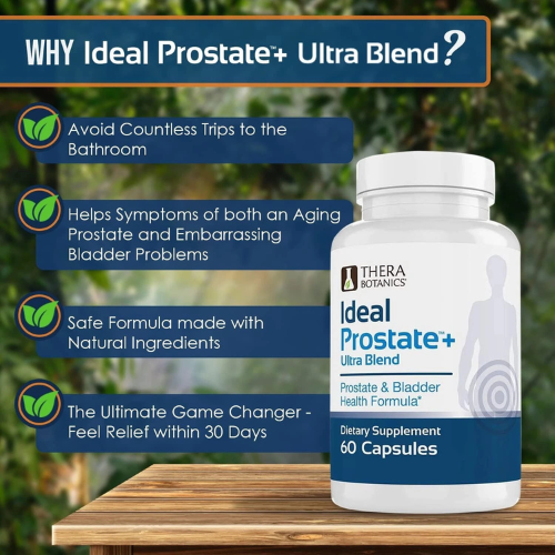 Advanced Men's Prostate Support by Ideal Prostate Plus Ultra Saw Palmetto 60 ct.