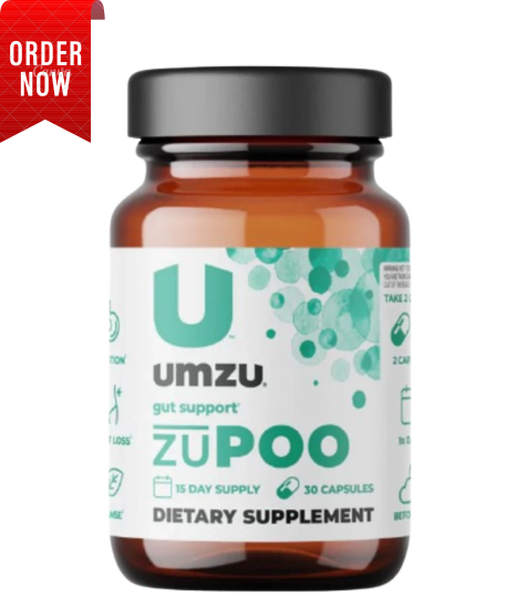 UMZU Zupoo Gut Support Colon Cleanse Dietry Supplement 30 Capsules