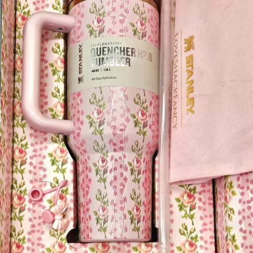 Stanley LoveShackFancy 40 oz Quencher Tumbler Cup