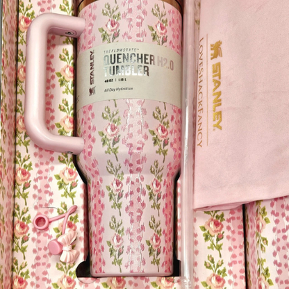 Stanley LoveShackFancy 40 oz Quencher Tumbler Cup