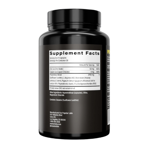 POPSTAR Semen Volume Supplement-Men's Semen Health & Fertility-Doctor Formulated