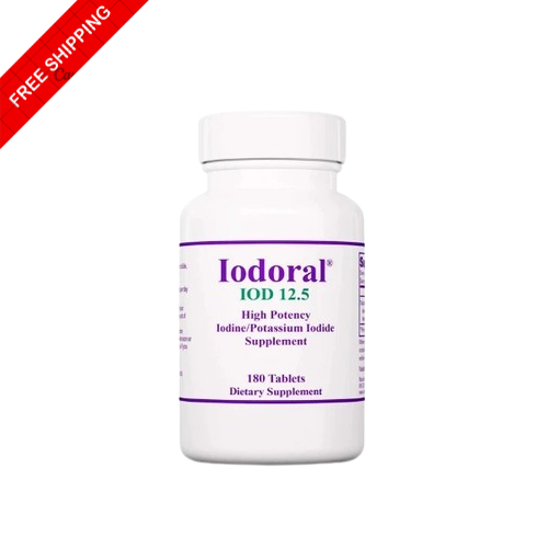 Optimox Iodoral 12.5 mg High Potency Iodine Nutritional 180 Tab