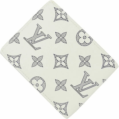 Louis Vuitton Portefeuille Multiple Monogram Shadow Bronze White Two fold Wallet