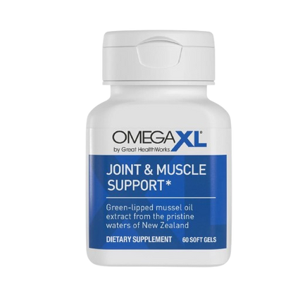 Omega XL Natural Joint Muscle Support Omega 3 Joint Pain Relief 60 Softgels NEW