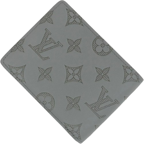 Louis Vuitton Portefeuille Multiple Monogram Shadow Anthracite Gray bifold wallet