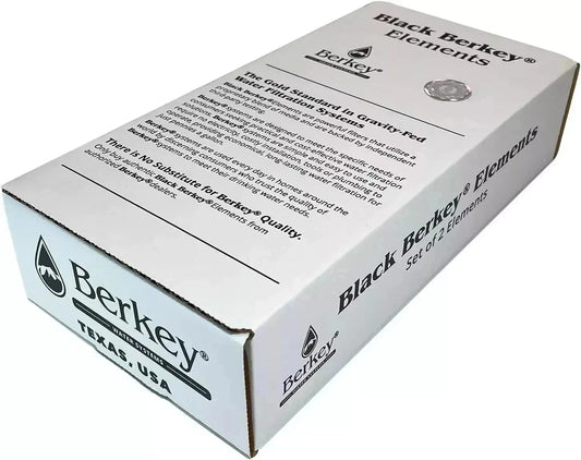 Berkey Black BB9-2 Water replacement Filters For Berkey Water System NEW